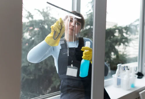 Nettoyage de vitres intérieures et extérieures à Sassay